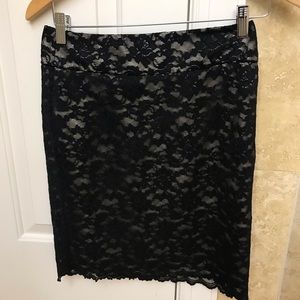 Lace Banana Republic skirt